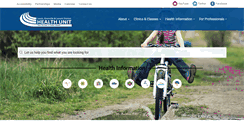 Desktop Screenshot of healthunit.org